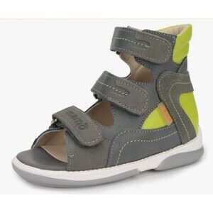 Memo Michael Boys' Toddler Corrective Orthopedic AFO Sandal Size 28 EU MSRP $135